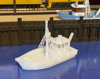 SME Platinum Series Fishing Trawler N Scale 1:160 UNPAINTED - Museum Quality