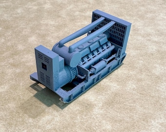 SME Platinum Serie O Escala (1:48) Grupo electrógeno diésel Calidad de museo