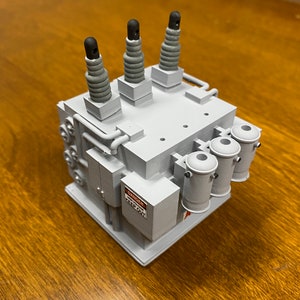 O Scale -SME Platinum Series Electrical Sub-Station Transformer Museum Quality - Built Model in 1:48 Scale