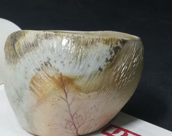 Wood-Fired Tea Cup–Appreciation of Tea Ceremony Utensils/Asian Art Collecting-Birthday or Anniversary Gift-Wabi-Sabi Teaware Dated by Artist