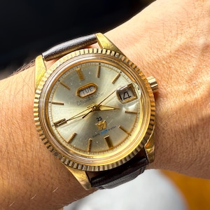 Citizen Autodater, 1404-T, 1970 Automatic Day/Date Men&#39;s Vintage 40mm Jumbo Watch