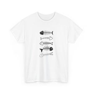 Funny Fishbone T-Shirt: Quirky Unisex Tee for Fish Lovers