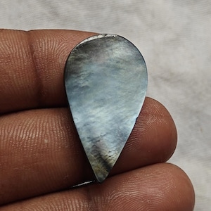 Mother of Pearl Pear Cabochon: AAA Gemstone for Jewelry Making