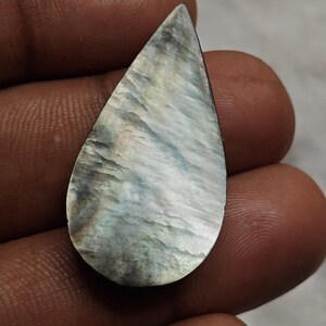 Mother of Pearl Pear Cabochon: AAA Gemstone for Jewelry Making
