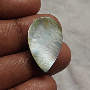 Mother of Pearl Pear Cabochon: AAA Gemstone for Jewelry Making