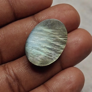 Natural Mother of Pearl Cabochons: Smooth Oval Gemstone Lot, AAA Quality