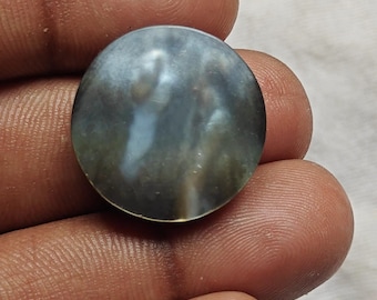 Large Natural Mother of Pearl Shell Dish W Real Iridescent Blister