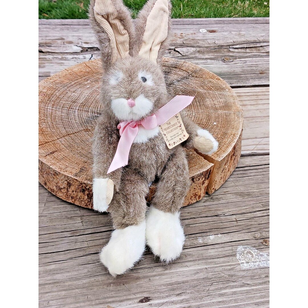 Russ the Heartcraft Collection Plush Rabbit Hopscotch Bunny Brown 10 ...