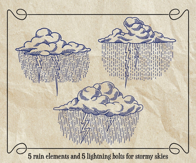 Celestial Procreate Stamps – Sky Elements Brush Set | Suns, Moons ...