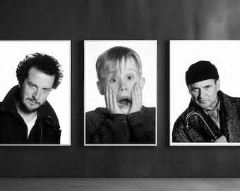 Kevin vs The Wet Bandits – Christmas Movie Poster Home Alone