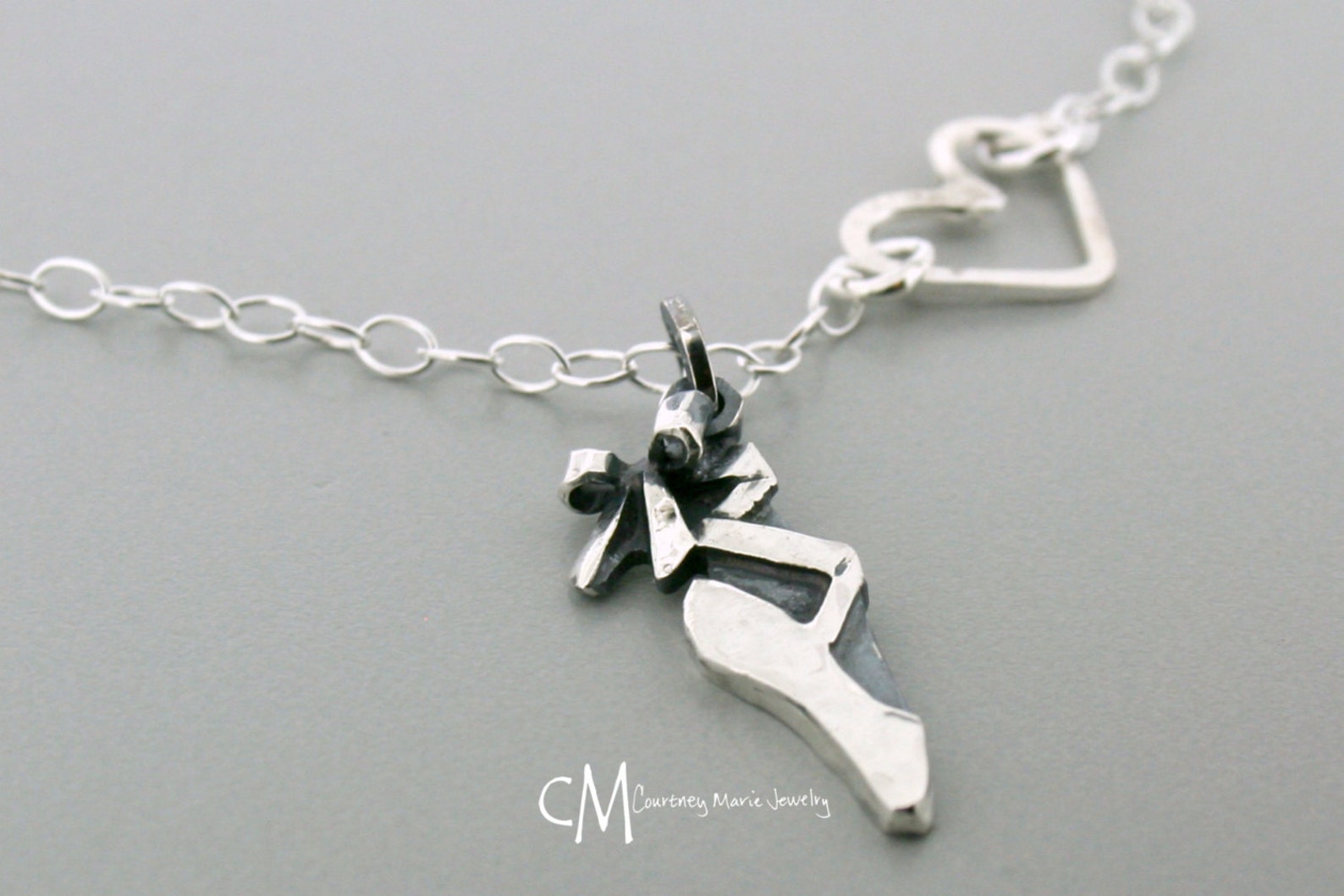 ballet shoe - pointe shoe charm - dance jewelry - ballet charm - gift for dancer - ballet charm - ballerina gift - sterling silv ballet shoe - pointe shoe charm - dance jewelry - ballet charm - gift for dancer - ballet charm - ballerina gift - sterling silv