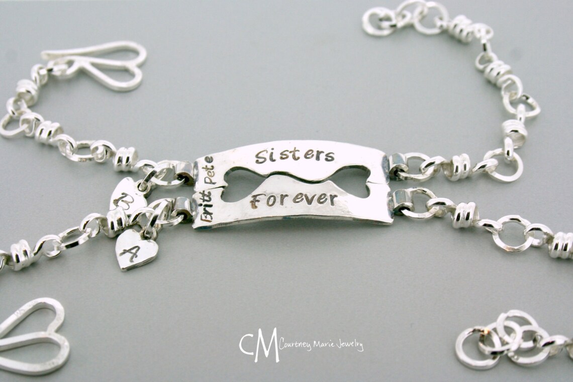 Best Friend Jewelry set Best Friends Bracelet Set Handmade Etsy