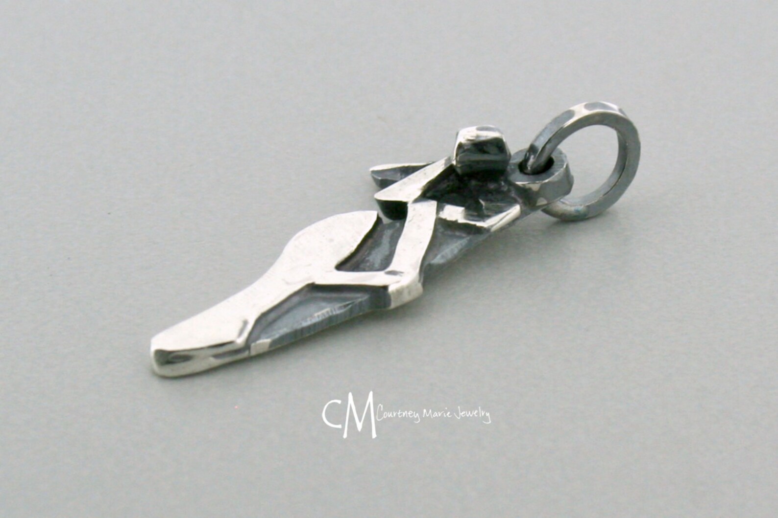 ballet shoe - pointe shoe charm - dance jewelry - ballet charm - gift for dancer - ballet charm - ballerina gift - sterling silv ballet shoe - pointe shoe charm - dance jewelry - ballet charm - gift for dancer - ballet charm - ballerina gift - sterling silv