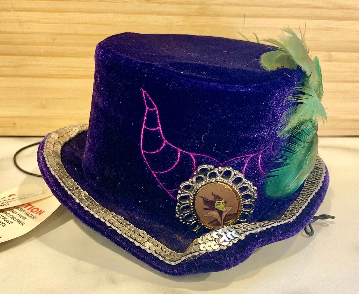 Disney Parks Maleficent Mini Top Hat Diabolo Maleficent Mini Top Hat Sleeping Beauty Disney World Parks  main image 2