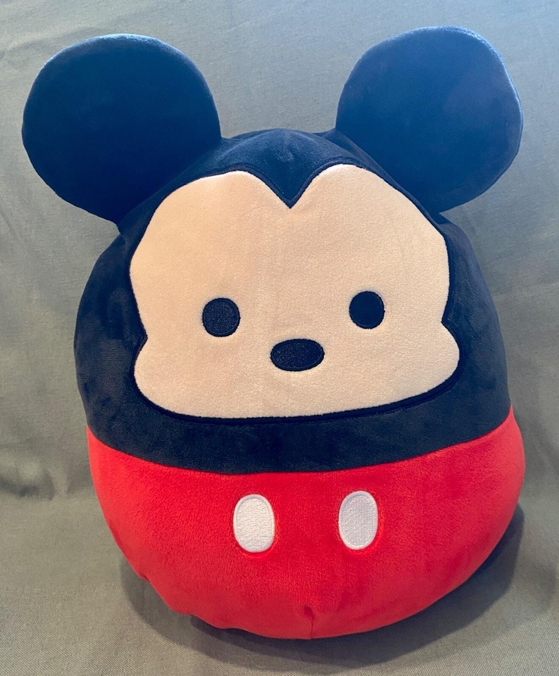 Peluche Squishmallow de Mickey Mouse de Disney de 30 cm — Squishmallows clásicos oficiales imagen 1
