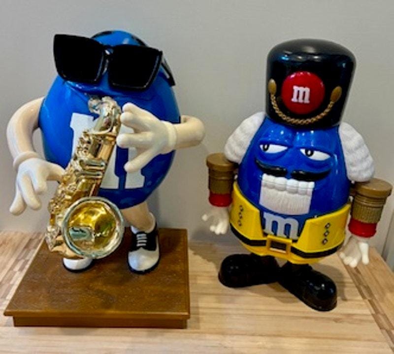 M&m Saxophone Dispenser - Etsy