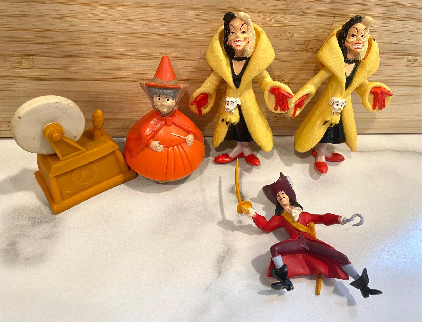 Vintage Disney Mcdonalds Cartoon Movie Cake Topper Retro 80s 90s