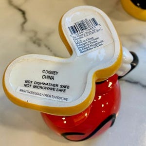 Disney Mickey Minnie Mouse 3D Feet Mug Set Disney Parks Store image 7