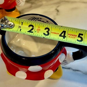 Disney Mickey Minnie Mouse 3D Feet Mug Set Disney Parks Store image 15