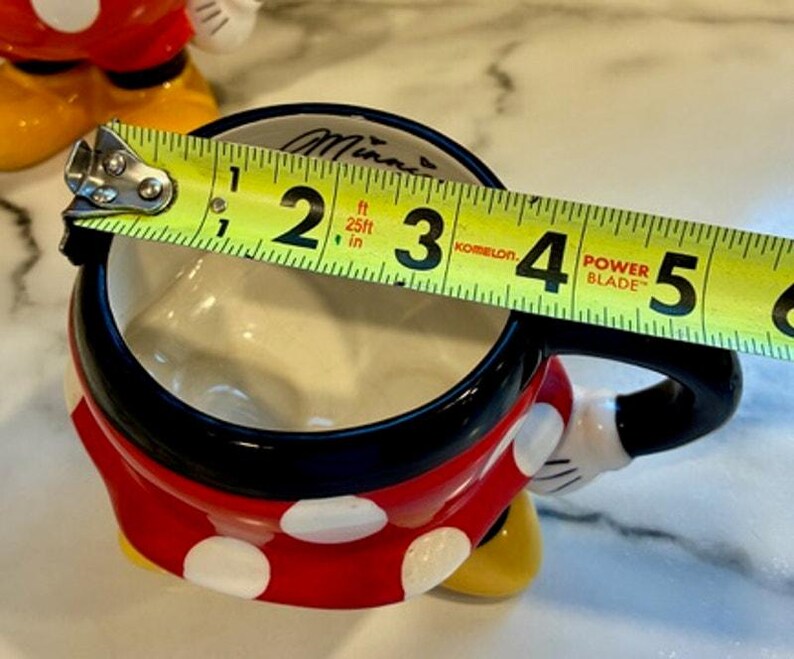 Disney Mickey Minnie Mouse 3D Feet Mug Set Disney Parks Store image 15