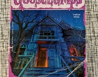 R.L. Stine Goosebumps Welcome To Dead House Vintage Paperback First Edition