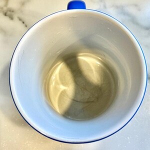 Vintage 1990s Walt Disney World 3D Mickey Mouse Blue Mug 12 Oz image 5