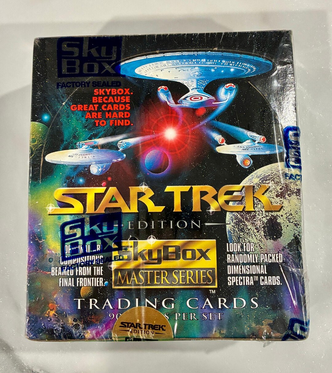 SKYページ 1993 Star Trek Skybox Master Series Card Box - Factory Sealed 36
