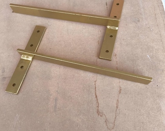 Heavy-Duty Steel Sink Brackets for Floating Vanities and Stone Countertops