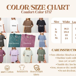 Camiseta con collage de fotos personalizado, Comfort Colors®, camiseta familiar personalizada con foto, hasta 12 fotos, regalo de recuerdo vintage imagen 7