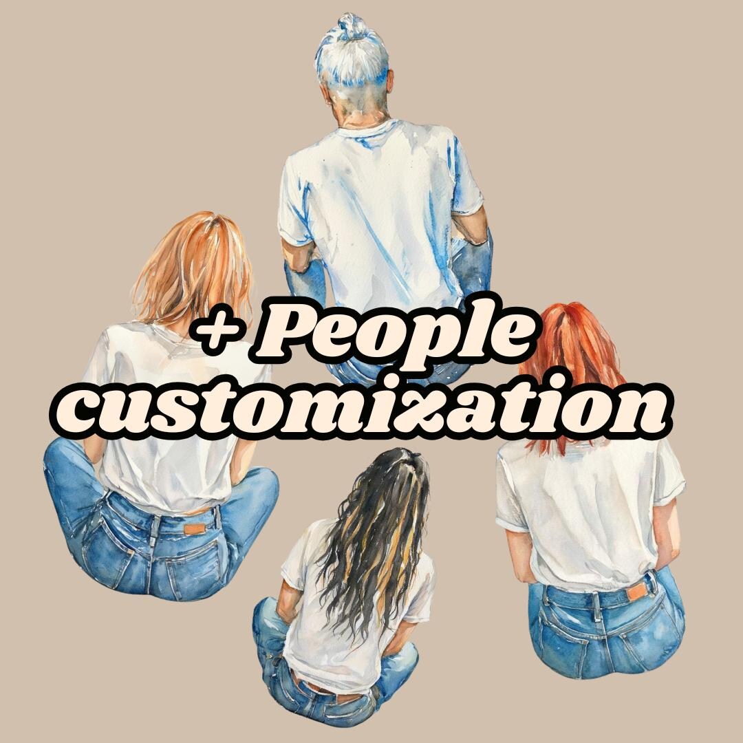 Custom People for Custom Print - Etsy