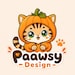 PaawsyDesign store logo