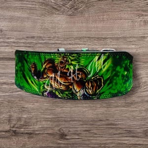 Broly Gym Belt| Powerlifting Belt | Weightlifting Belt | Character Belt | Lever Belt | Powerlifting Belt | Anime Belt | Squats Belt | Gift