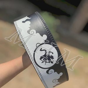 Anime Powerlifting Belt | Weightlifting Belt | Character Belt | Lever Belt | Leather Belt | Powerlifting Belt | Anime Belt | Squats Belt