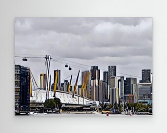 Moderne stadskunst: London O2 Arena