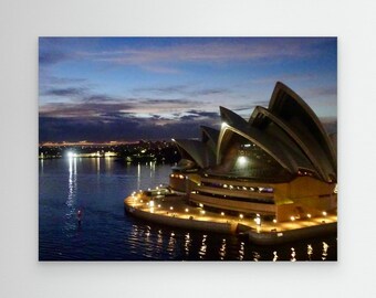 Echo's van de nacht Sydney Opera House
