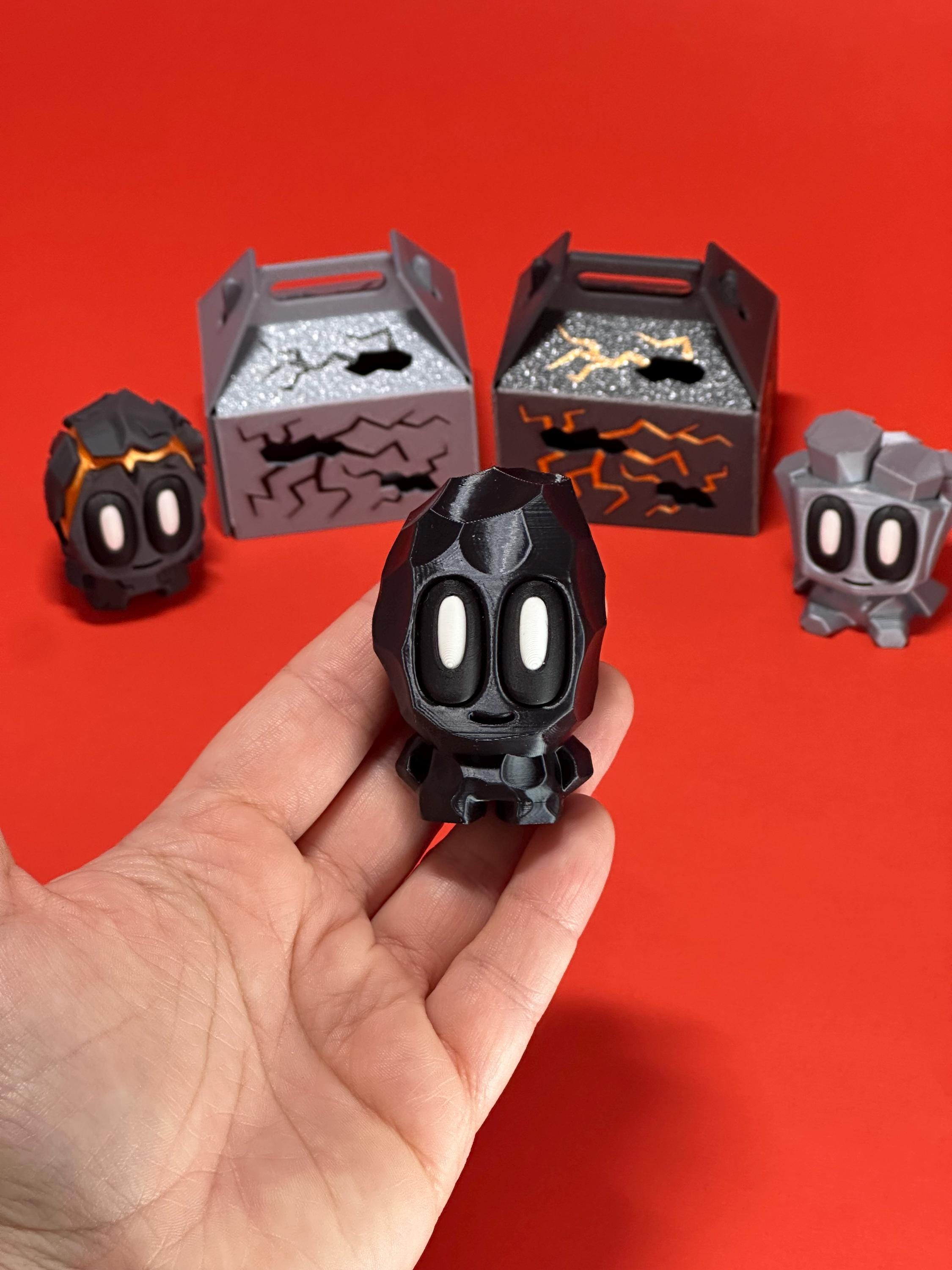 Blob Lab Rock Pet Toy | 3D Printed Lava, Obsidian, Basalt Collectibles ...
