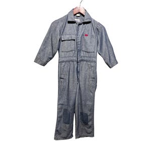 Vintage Big Smith Union Made Youth Small Work overall visgraat jaren 60/60