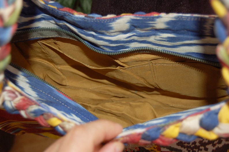 Tote bag,Bohemian bag,Boho bag,everyday bag,Ethnic bag,Festival bag,hippie bag,Tribal bag silk cotton Ikat bag Uzbek bag,ikat bag