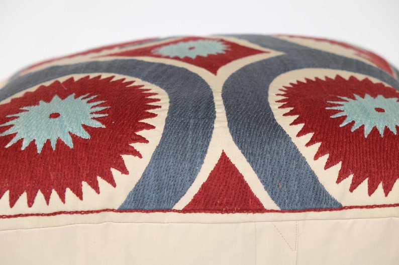 hand embroidery,Home Decor pillow,Decorative pillow,Boho pillow,Tapestry pillow19.5x19.5 inch Uzbek suzani pillow