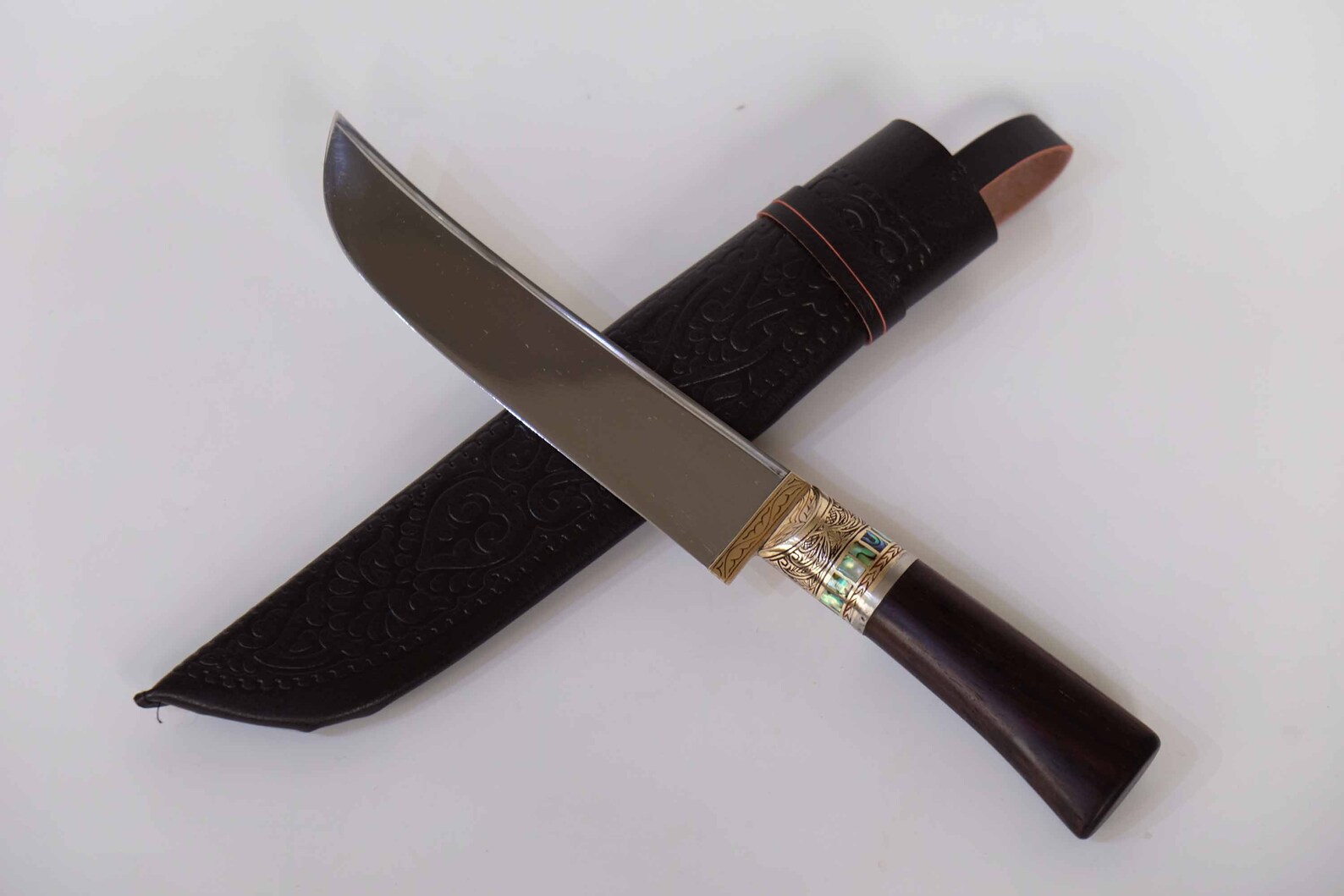 Uzbek kitchen picnic knife Kniveshandmade single piece Etsy