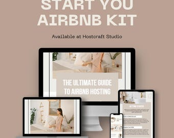Airbnb-värdsguide PDF | Hur du startar, hanterar och utökar din korttidsuthyrning | Nedladdningsbar manual för framgångsrik semesteruthyrning