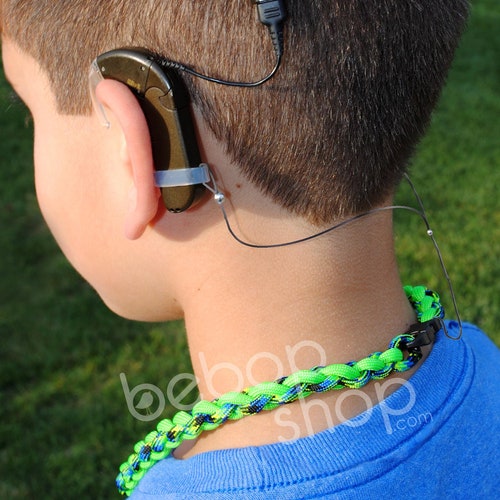 Sports Necklace With Hearing Aid or Cochlear Implant Retaining Etsy