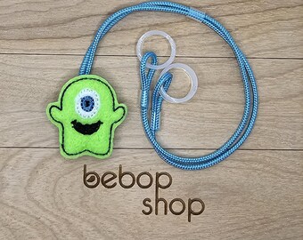 Matteo the Monster - Hearing Aid Cord or Cochlear Implant Cord