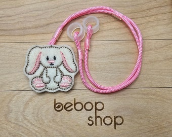 Khloe the Bunny- Hearing Aid Cord or Cochlear Implant Cord