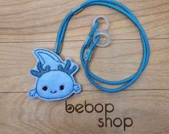 Andrew the Axolotl - Hearing Aid Cord or Cochlear Implant Cord