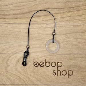 Eye glasses attachment - Hearing Aid Cord or Cochlear Implant Cord