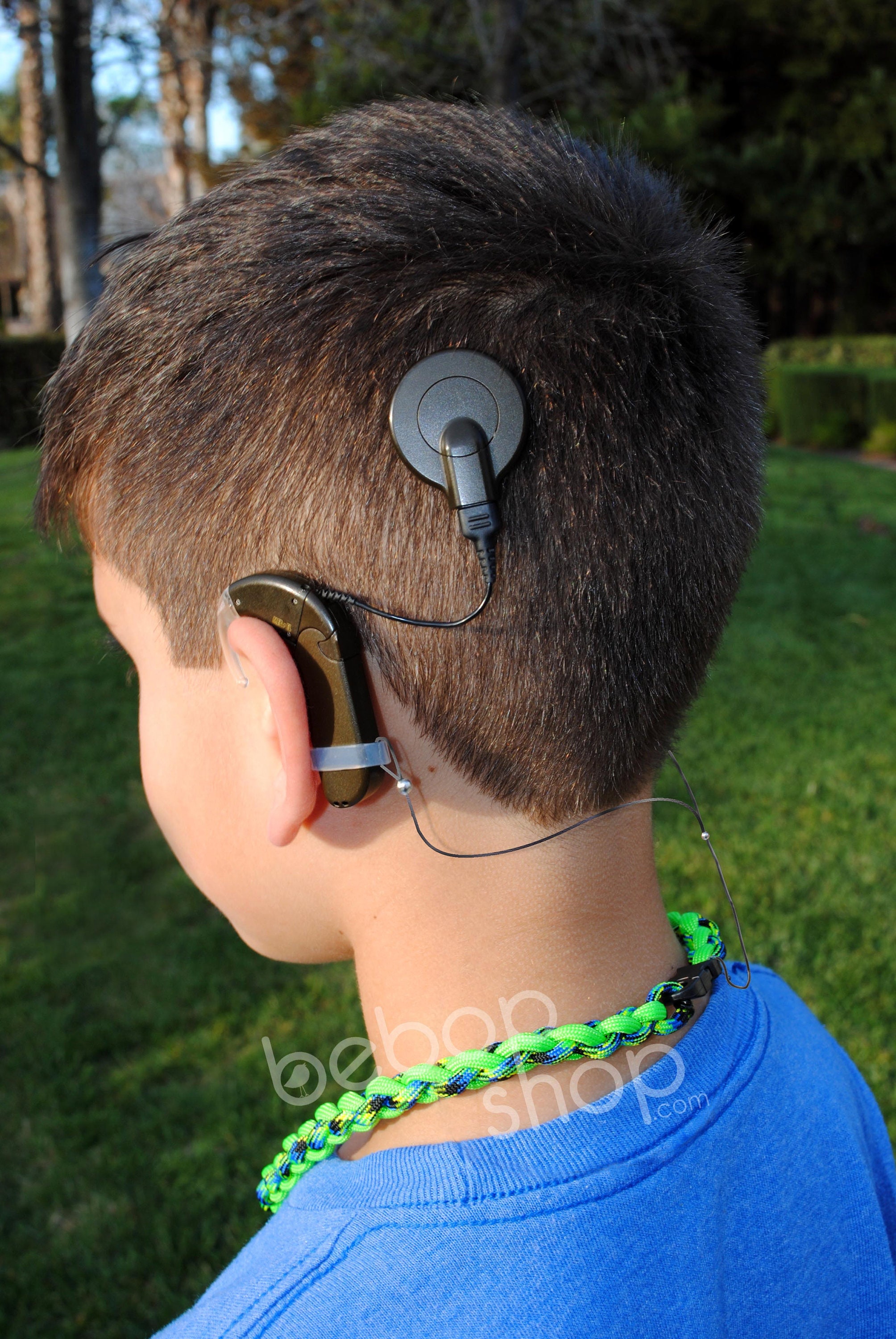 Udråbstegn Hvilken en Forladt Sports Necklace With Hearing Aid or Cochlear Implant Retaining - Etsy