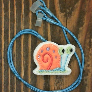 Silly Snail - Hearing Aid Cord or Cochlear Implant Cord