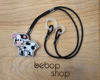 Daisy the cow - Hearing Aid Cord or Cochlear Implant Cord