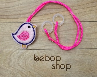 Summer the Bird - Hearing Aid Cord or Cochlear Implant Cord